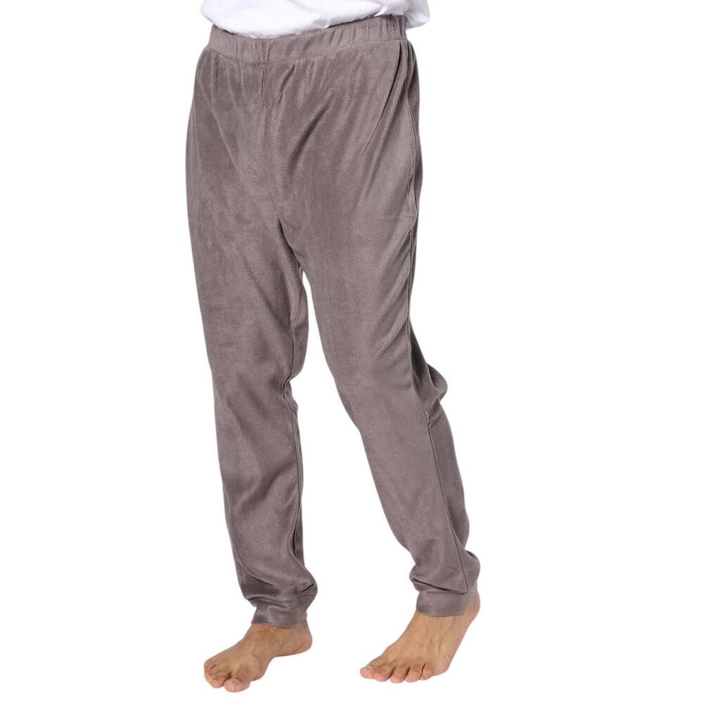 Stan Herman Men's Cozy Fleece Jogger Pants Concrete